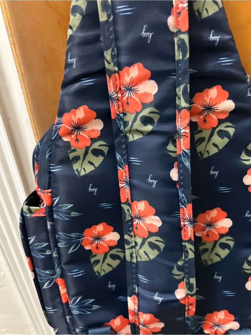 Lug Archer Floral Sling Backpack - Casual Crossbody Bag - Picture 4 of 11